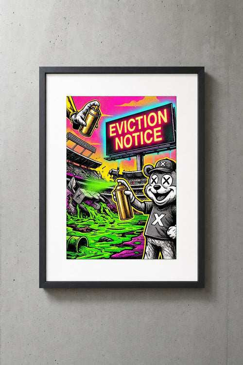 Bread & Circuses (KC Edition) archival giclée art print by Chaos City Canvas