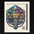 Sealed Gate archival giclée art print by Chaos City Canvas
