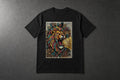 King of the Block heavyweight black tee by Chaos City Canvas